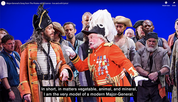 Major Generals Song